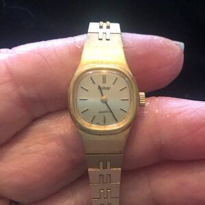 Pulsar Gold and Silver Vintage-Inspired Watch